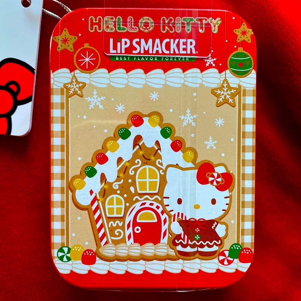Hello Kitty Christmas lip smacker brand new never opened